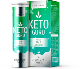შუშხუნა ტაბლეტები Keto Guru